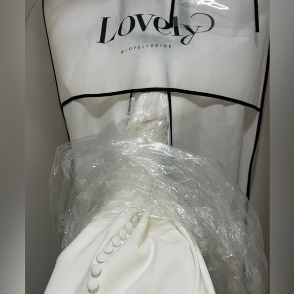 Never worn Vagabond Alpha wedding dress, size 12. - Picture 3 of 5